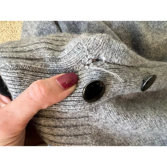 Massimo Dutti Turtleneck Wool Cashmere Sweater Dress - Picture 4 of 8